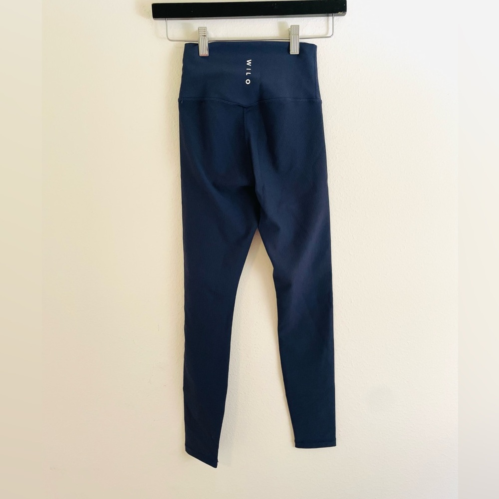 Wilo the‎ Label Navy High-Waisted Leggings